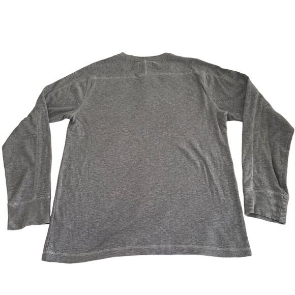 Banana Republic Pullover Sweater Men's Size Large Gray Lightweight Normcore - Picture 2 of 3